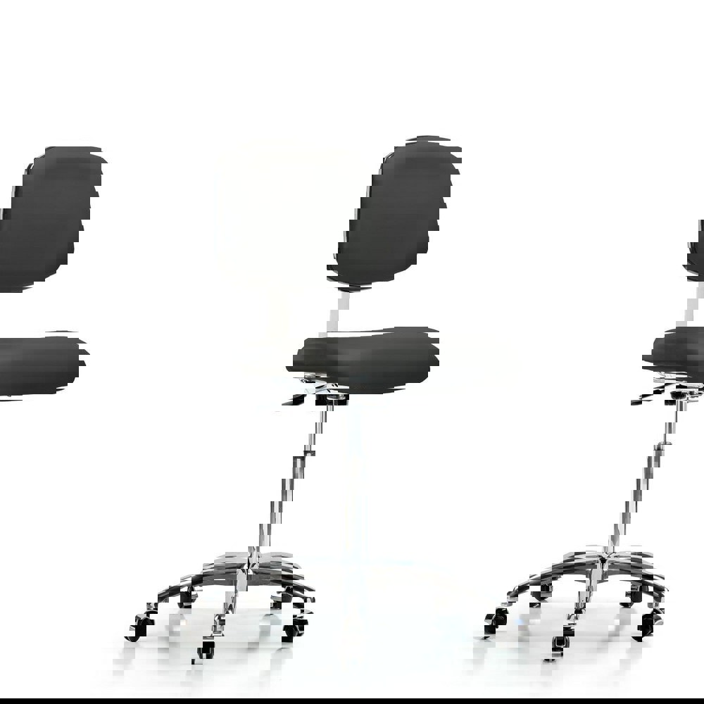 Task Chair: Vinyl, Charcoal